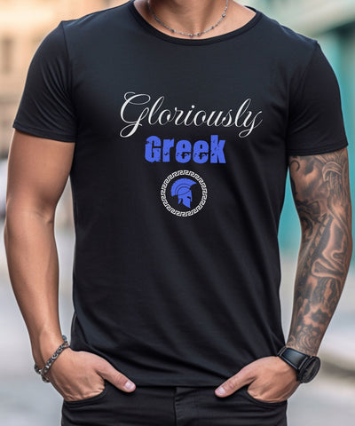 Gloriously Greek, Greek Pride, Funny Greek, Ethnic Pride T-Shirt, Unisex, Love Greece, Greek Summer Top, Urban Style Tee, Greek Birthday Top