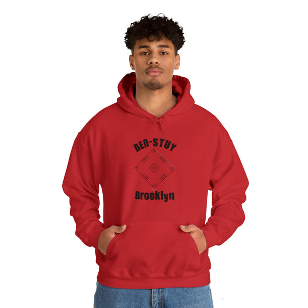 Bed Stuy Brooklyn Skelly Board Hoodie, Skully, Skelzie, Unisex Comfortable Sweatshirt, Nostalgic Soft Hoodie, Bedford Stuyvesant Gift Hoodie