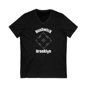 Bushwick Brooklyn Street Games V-Neck T-Shirt, Skelly Board , Skully, Skelzie, Bushwick Pride, Nostalgic  T-Shirt, Bushwick Gift T-Shirt