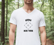 Bronx, New York Street Games V-Neck T-Shirt, Skelly Board , Skully, Skelzie,  Bronx Pride,  Nostalgic V-Neck T-Shirt, Bronx Gift T-Shirt