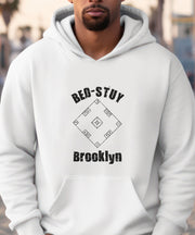 Bed Stuy Brooklyn Skelly Board Hoodie, Skully, Skelzie, Unisex Comfortable Sweatshirt, Nostalgic Soft Hoodie, Bedford Stuyvesant Gift Hoodie