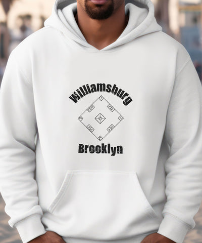 Williamsburg Brooklyn Street Games Hoodie, Skelly Board, Skelzy Skully,  Williamsburg Pride, Williamsburg Childhood, Boyfriend Gift Hoodie