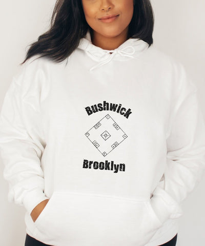 Bushwick Brooklyn Street Games Hoodie, , Skelly Board, Skelzy Skully, Brooklyn Pride, Bushwick Girlfriend Gift Hoodie, Comfortable Unisex