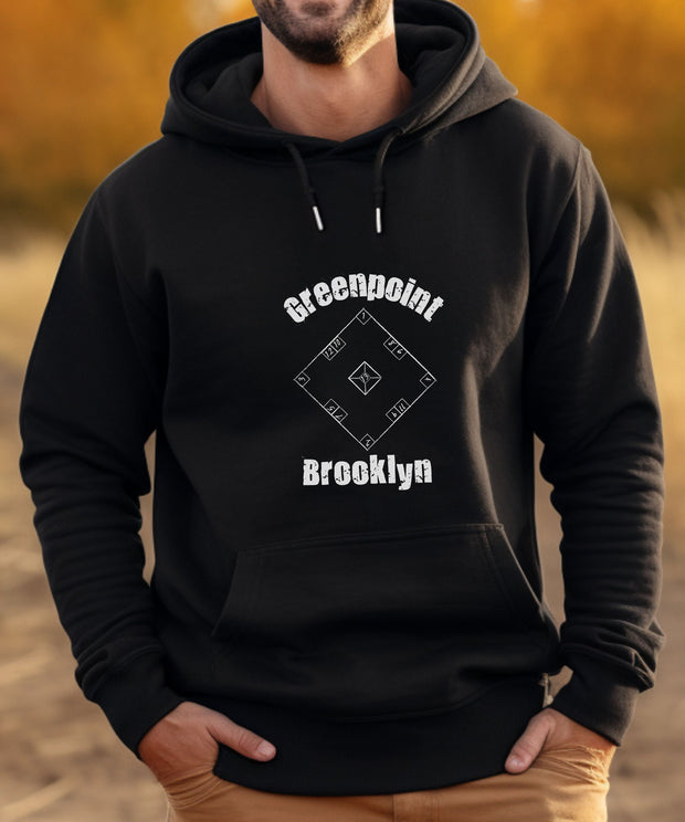 Greenpoint, Brooklyn Street Games Hoodie, Skelly Board, Skully, Skelzie, Mens Nostalgic Gift Hoodie, Womens Brooklyn Love Vintage New York