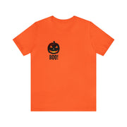 Cute Halloween Pumpkin T-Shirt Halloween Fun Gift Shirt, Unisex Pocket Design Top, Holiday Gift TShirt, Sister Gift Tee, School Party Shirt