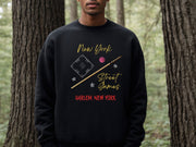 Harlem New York, Street Games Sweatshirt, Skelly, Skully, Skelzy, Stickball, Harlem New York Pride, Gift, Unisex Soft Comfortable Sweatshirt