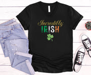 Irish Pride V-Neck Tee, Irish Love TShirt, Ireland Pride V-Neck T-Shirt Ethnic Unisex Fun Gift T-Shirt. Mens T-Shirt Womens Soft Summer Top