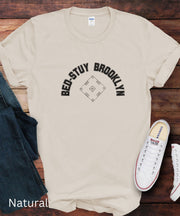 Bed-Stuy Brooklyn TShirt, Bedford Stuyvesant Pride Shirt, Skelly Skully Tee, Brooklyn Love Shirt