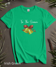 Tis The Season Christmas Shirt, Comfortable Unisex Holiday Tee, XMAS Yule Tide Graphic Top Christmas Quote Soft T Shirt, Mens Womens TShirt