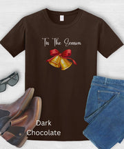 Tis The Season Christmas Shirt, Comfortable Unisex Holiday Tee, XMAS Yule Tide Graphic Top Christmas Quote Soft T Shirt, Mens Womens TShirt